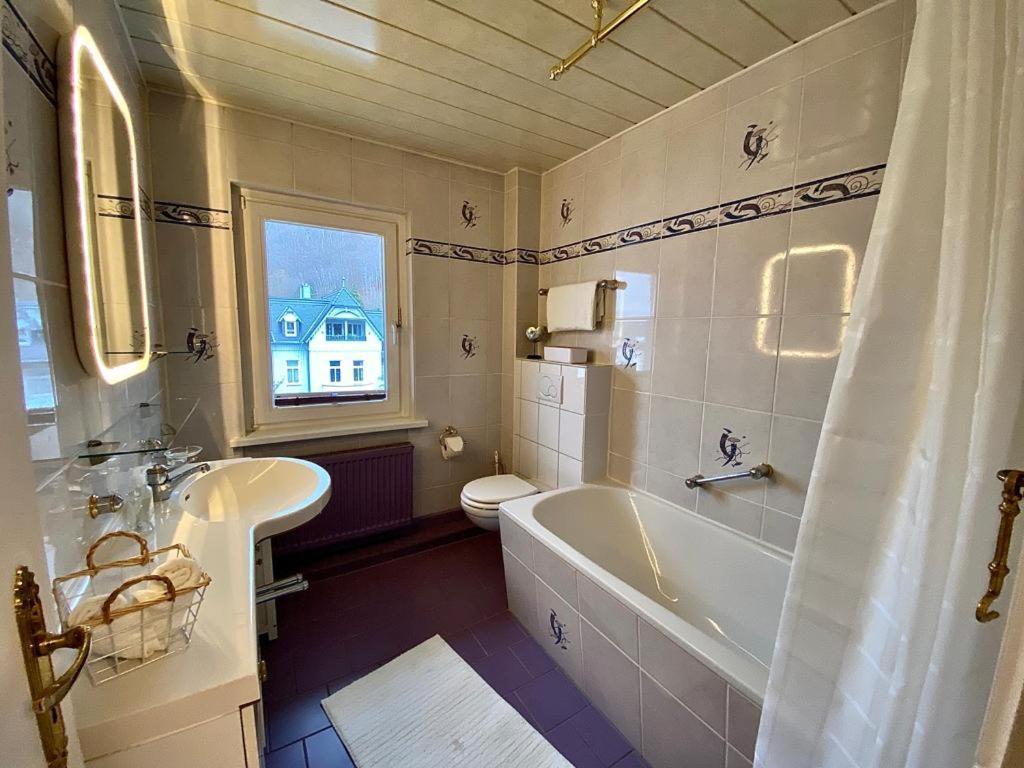 Ferienwohnung: Villa Eichbaum バート・ハルツブルク エクステリア 写真